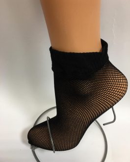 moteriškos trumpos kojinaitės smulkus tinklelis